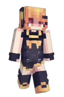 KagamineRinFan Minecraft avatar full body