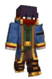Kagemannen Minecraft avatar full body
