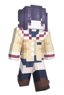 Kaguya_Eirin Minecraft avatar full body