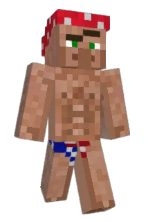 Kaimynas Minecraft avatar full body