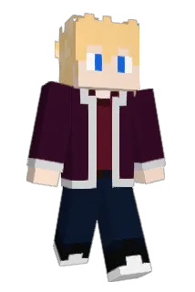 KaitoShionGGO Minecraft avatar full body