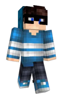 KaizuSenpai Minecraft avatar full body