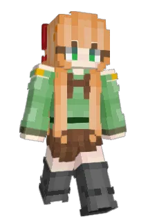 Kakarotti Minecraft avatar full body