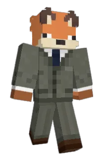 KalebTheFox Minecraft avatar full body