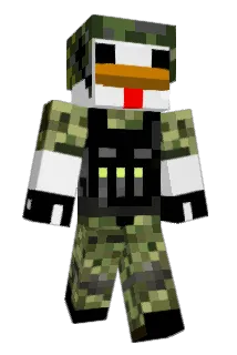 KampfKuecken Minecraft avatar full body