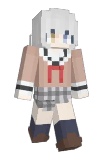 Kaname_R4na Minecraft avatar full body