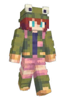 Kanohitori Minecraft avatar full body