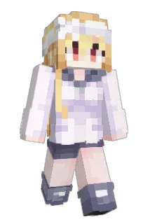 KanouMinato Minecraft avatar full body