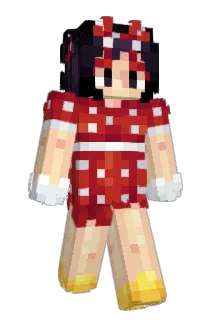 KarateGirl Minecraft avatar full body