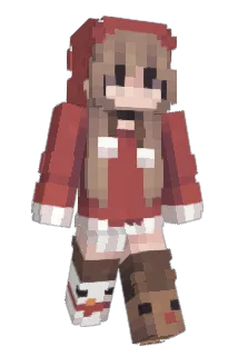 Karatekaas Minecraft avatar full body