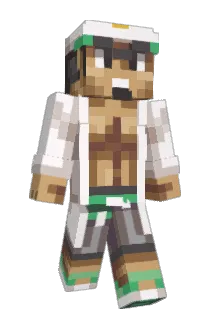 KasGikes Minecraft avatar full body