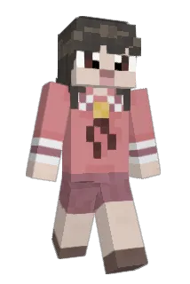 KasaneTetoREAL Minecraft avatar full body
