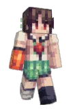 Kasaneteku Minecraft avatar full body