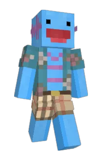 Minecraft-Avatar von KaschbyGames: ganzer Körper