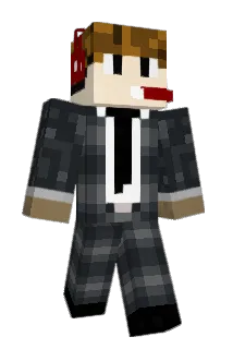 Kassenbeleg Minecraft avatar full body