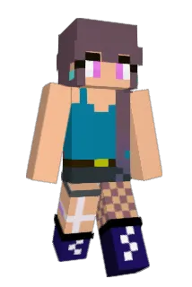 KatAttackTV Minecraft avatar full body