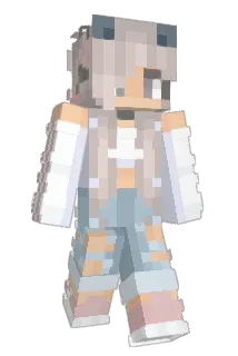 KatFullbuster Minecraft avatar full body