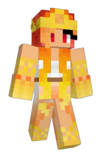 KatHero Minecraft avatar full body