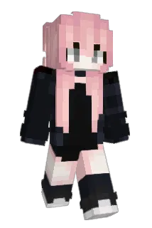 Katandromeda Minecraft avatar full body