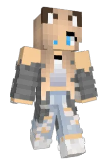 KateTheGamerin Minecraft avatar full body