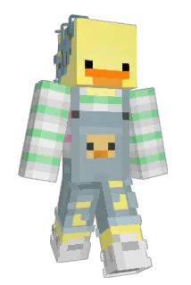 Kateduck Minecraft avatar full body
