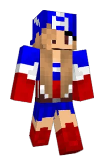 KatinAmerica Minecraft avatar full body