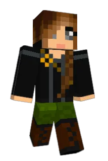 Katnissking Minecraft avatar full body