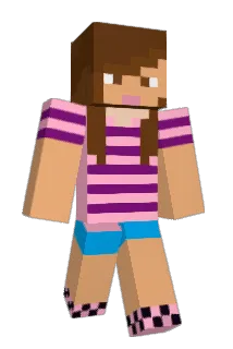 KatyFlower Minecraft avatar full body