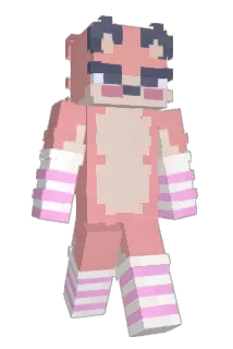 Katzchene Minecraft avatar full body