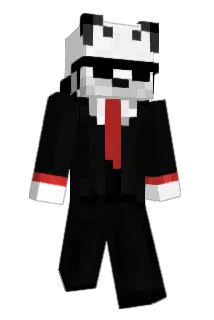 Katzeking Minecraft avatar full body