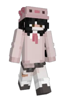 KawaiiMonomi Minecraft avatar full body