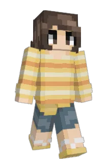 Kawasuragi Minecraft avatar full body