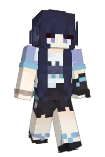 Kazenoutaa Minecraft avatar full body