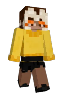 KebaAndKiana Minecraft avatar full body