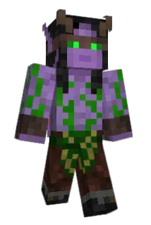 Kebamba Minecraft avatar full body