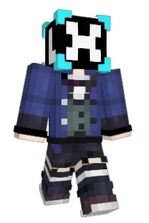 KeepHotbar Minecraft avatar full body