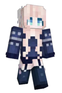 KeiraChannel Minecraft avatar full body