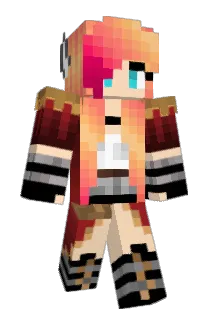 KeksLarissa Minecraft avatar full body