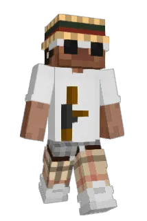 Kellbender Minecraft avatar full body