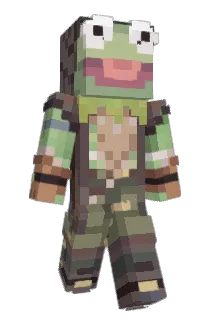 KermitSenpai Minecraft avatar full body