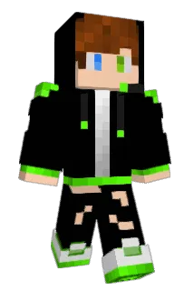 Kevke_Green Minecraft avatar full body