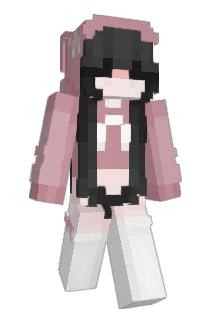 KewtieCat Minecraft avatar full body