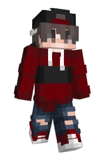 KhALiLXD Minecraft avatar full body