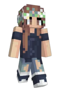 Khaileesi Minecraft avatar full body