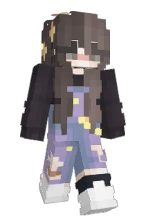 KhaosQueen Minecraft avatar full body