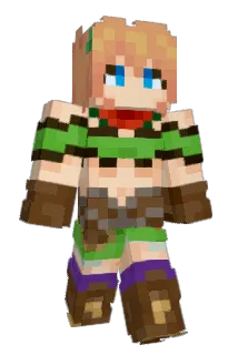 Khristow Minecraft avatar full body