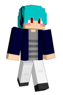 KibaGun Minecraft avatar full body