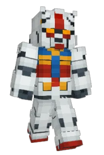Kibblekittyprinn Minecraft avatar full body
