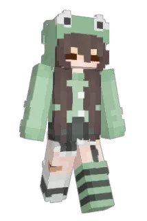 Kichane Minecraft avatar full body