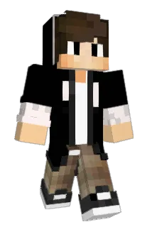 KickBokser Minecraft avatar full body